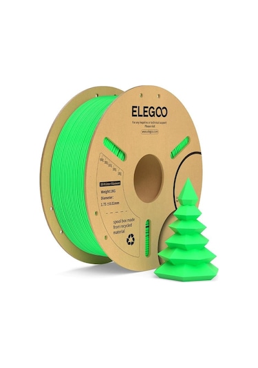 Elegoo Pla+ Filament Neon Yeşil