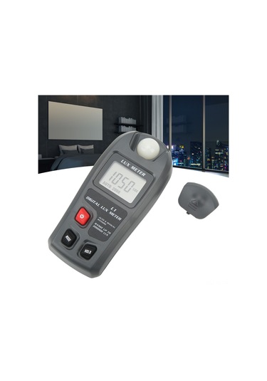 Lemestar Bsıde Dijital Işık Ölçer, 0.1-200000 Lx Aralığı, 4% Doğruluk, Otomatik Aralık Seçimi, Lcd Ekranlı, Taşınabilir Işık Yoğunluğu Test Cihazı Pil Dahil Değil