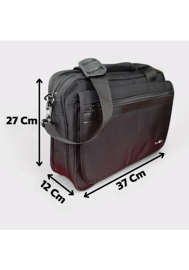 Escape 012 Siyah 13" Laptop Evrak Çantası Gvn-0113 Siyah