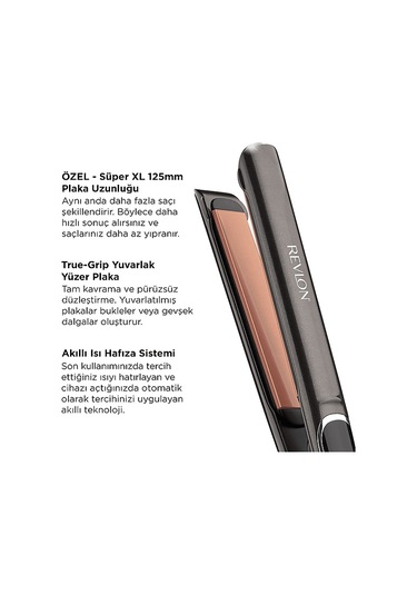 Revlon Rvst2175 Pro Collection Extra Uzun Saç Düzleştirici Siyah