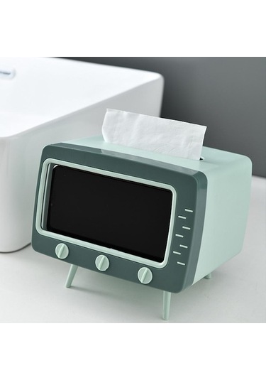 Createtech Beyaz 2'si 1 Arada Doku Kutusu Ofis Masası Kutusu, Yaratıcı Tv Standı