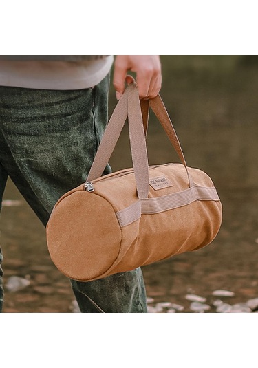 Suntek Çadır Kazıkları Saklama Çantası Kamp Peg Kahverengi Kahverengi