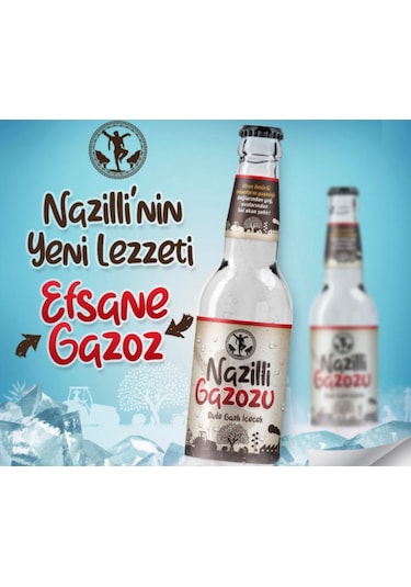 Nazilli Gazozu Sade Gazlı İçecek 24 x 250 ML