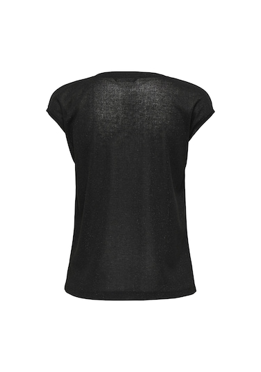 Only 15136069 V Yaka Kolsuz Kadin Body - Siyah Siyah