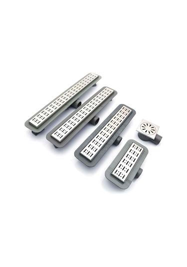 Mayaglory 30Cm Duş Kanalı Yer Sifonu Gider Krom Diğer