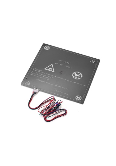 12 V 3d Yazıcı Sıcak Yatak Isıtma Platformu Heatbed Siyah