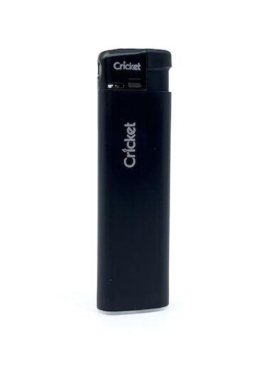 Cricket Siyah Renkli Orjinal Boy - Manyetolu Çakmak 5'li Set Siyah