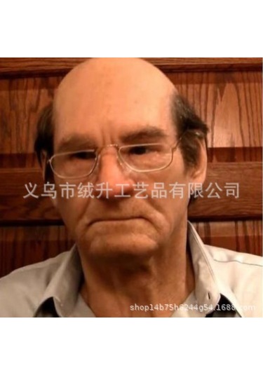 Xindoker Korkunç Kral Yetişkin Erkek Saçlı Maske - Halloween Giyim Aksesuarı, Yumuşak Kumaş, Dayanıklı Ve Konforlu