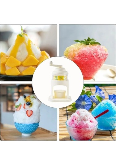 Ulzyvf Buz Kırıcı Ev Buz Yapım Mak. Kaymaz El Beyaz, Küçük Ve Pratik Beyaz