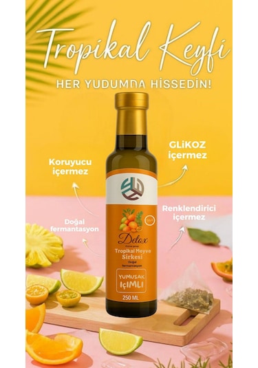 Promar Tropikal Meyve Sirkesi 250 Ml