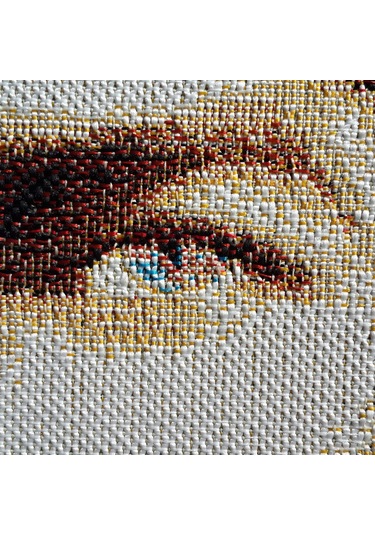 Figüratif Seri-02 Dokuma Goblen Kumaş-Atatürk Portresi2