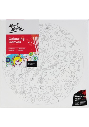 Mm Renkli Tuval 30x60 Cm 4 Çeşit