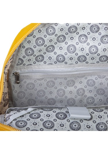 Nas Bag Unisex Büyük Boy Zararlı Kimyasal İçermeyen Waterproof Sırt Çantası Sarı Sarı