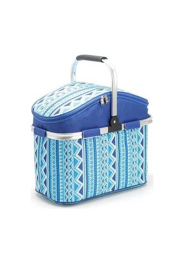 Pazly 26l Skycity Soğutucu Çanta - Izolasyonlu Kamp, Piknik, Plaj Çantası Mavi Mavi Mavi