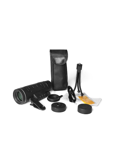 Samdoo 40x60 Bak4 Prisma Monoküler Teleskop, Tam Çok Kaplamalı Lens, Dahili Kompas, Akıllı Telefon Adaptörü İle Dış Etkinlikler İçin Keskin Görüntü