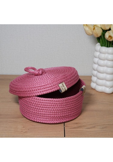 Zengin Design Home Zengin Supla Ekmek Sepeti Pembe