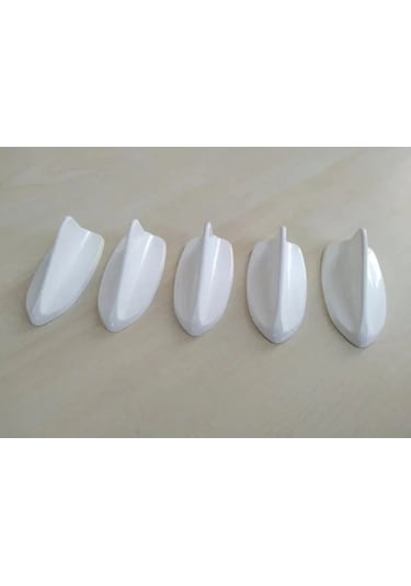 Peugeot 407 Sw Uyumlu Balık Sırtı Mini Süs Anten Beyaz 5'li Fs