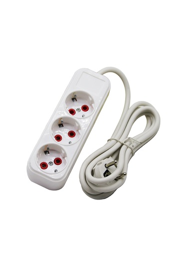 3lü 3mt Uzatma Kablo Grup Priz 5224 Diğer