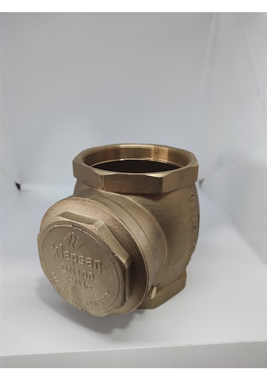 Çalparalı Çekvalf 4''(Dn100) Pn16 Klepsan Sarı Metal