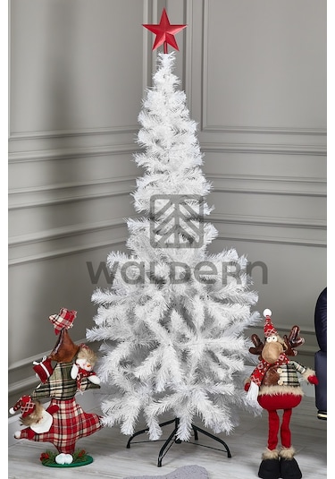 Waldern Luxury Series 180 cm Yılbaşı Çam Ağacı Beyaz