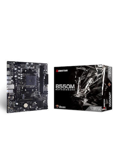 Biostar B550MT 4400 MHz DDR4 AM4 Micro ATX Anakart