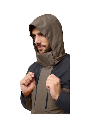 Jack Wolfskin Jack Wolfskın Jasper 3ın1 Jkt M Cold Coffee Erkek Outdoor Ceketi Kahve