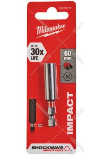 Milwaukee Bits Uç Tutucu Manyetik 1/4 Hex 60 Mm Shockwave