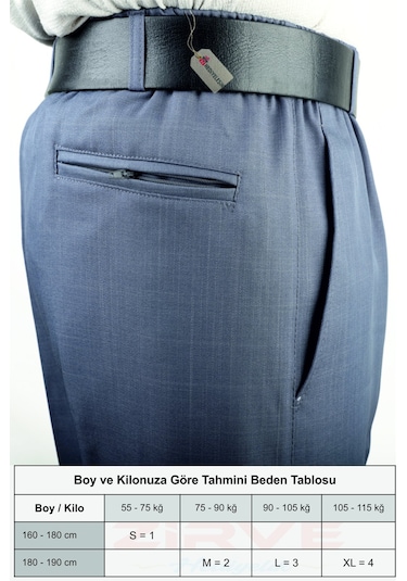 Şalvar Pantolon - Mevsimlik - Mavi