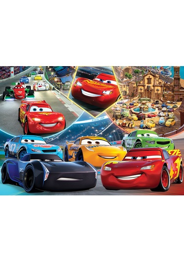 Ks Puzzle 200 Parça Cars Arabalar Kutulu Puzzle