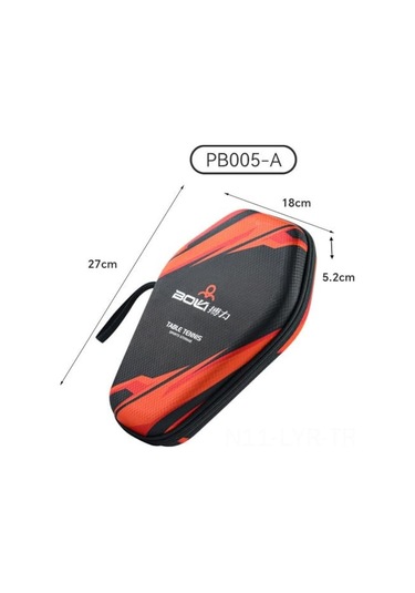 Ranyeek Eva Sert Kasa Tenis Topu Raketi Çantası - Mekanik Stili, Su Geçirmez, 2 Raket/1 Raket+2 Top Kapasitesi, El Kayışı İle Taşınabilir Pb005-b