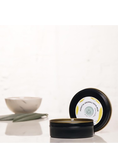 Mitr Papatya Aromalı Metal Soya Mum Çok Renkli