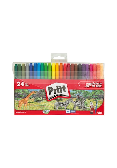 Pritt Keçeli Boya Kalemi 24 Renk