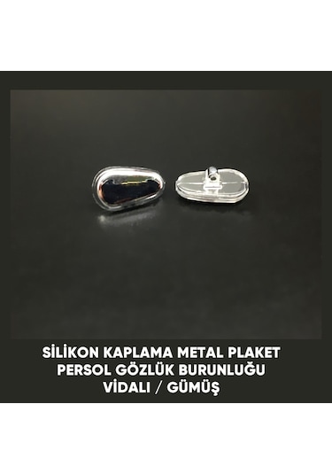 Persol Gözlük Silikon Kaplı Metal Gözlük Burunluğu 1 Çift