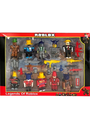 Roblox Karakter Figür Silah Ve Robloks Aksesuarları Oyuncak Seti 10 Lu