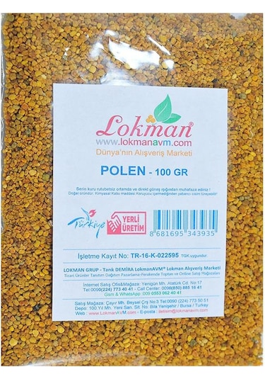 Lokman Polen 100 G
