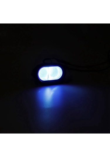 Youtek Araçlar İçin Mavi Led Uyarı Işığı 10v-80v 20w Forklift Çalışma Işığı Ip67 Su Geçirmez 30 Derece Spot Işık