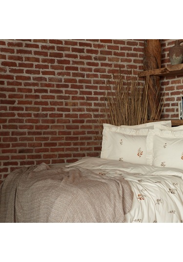 Karaca Home Randy Tek Kişilik Jakar Battaniye Bej Bej