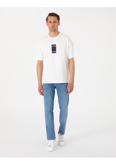 Pierre Cardin Erkek Beyaz Tişört 50310155-vr013 Beyaz
