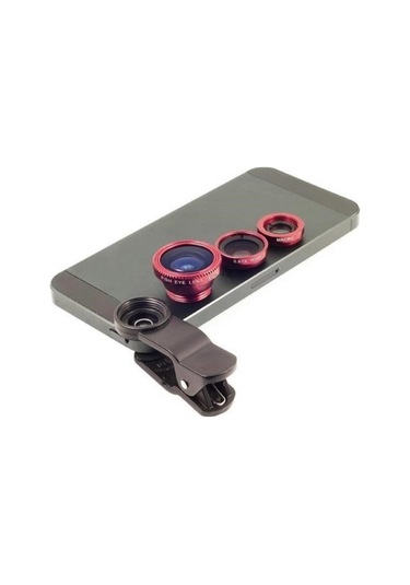 Büro Ev Ofis Kişisel Telefonları İçin Balık Gözü Lens Seti