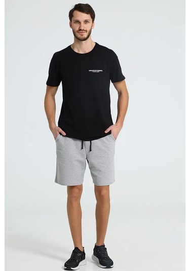 Unisex Pamuklu Rahat Penye Şort