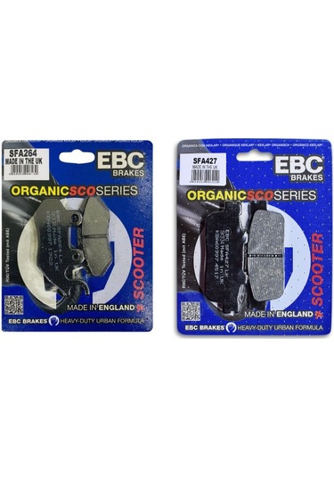 Sym Hd 200 İ Ön Ve Arka Fren Balata Takımı Ebc Eb06