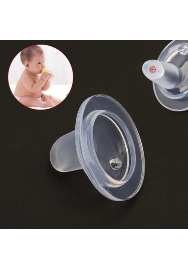 Bosphorusboutique Yeni Silikon Sıcak Ördek Meme Kalibreli Güvenliği Geniş Gagası Emziği Besleme Bebek Araçları Wt