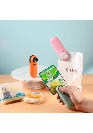 Sones W-168 Düğme Şarjlı Sızdırmazlık/açma Makinesi Mini Atıştırmalık Nem Sızdırmazlık Makinesi