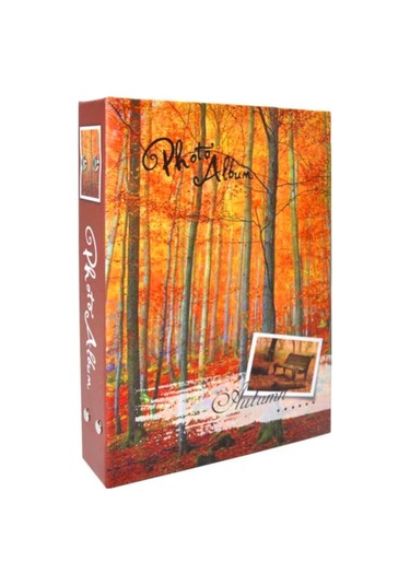 10 x 15 CM 200'lük Renkli Desenli Fotoğraf Albümü