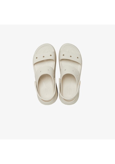 Crocs Mega Crush Kadın Bej Sandalet 207989 Bej