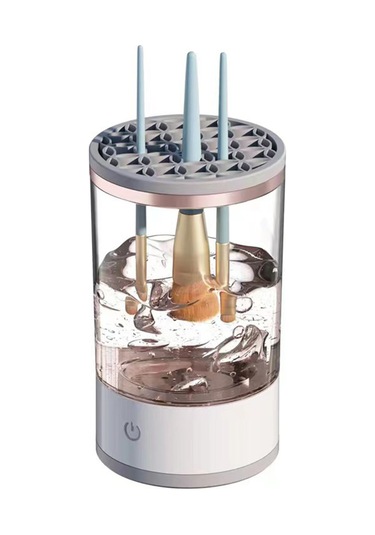 Yifomall "şeffaf Makyaj Fırçası Temizleyici - 7000 Rpm Hız Ve Ses Dalgası İle Derin Temizlik, Usb Güçlü, Saklama Özellikli"