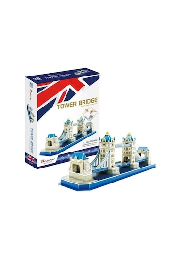 C238H Cubic Fun Tower Bridge Ingiltere 3 Boyutlu  Puzzle