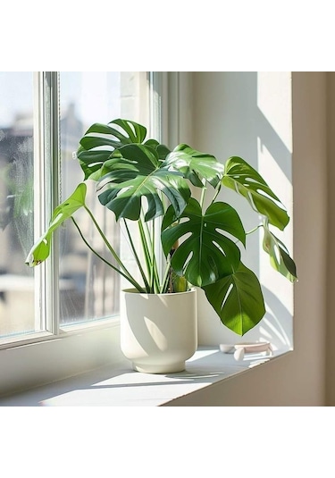Deve Tabanı Monstera - Hediyelik Ev Ofis Bitkisi