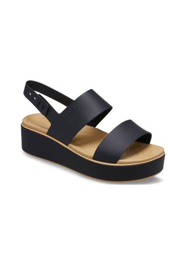 Crocs Brooklyn Matte Wrap Low Wedge Kadın Sandalet 211802 0rı
