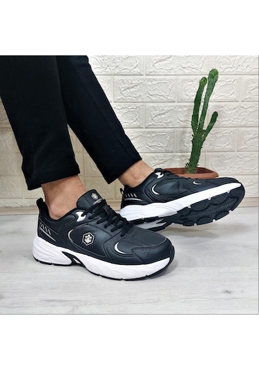 Lumberjack Pol Pu Siyah Memoryfoem Rahat Taban Spor Ayakkabı Siyah